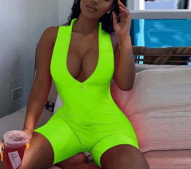 women one piece jumpsuits summer fashion skinny zipper cotton polyester sexy rompers womens casual plain jumpsuits shorts suits
women one piece jumpsuits summer fashion skinny zipper cotton polyester sexy rompers womens casual plain jumpsuits shorts suits