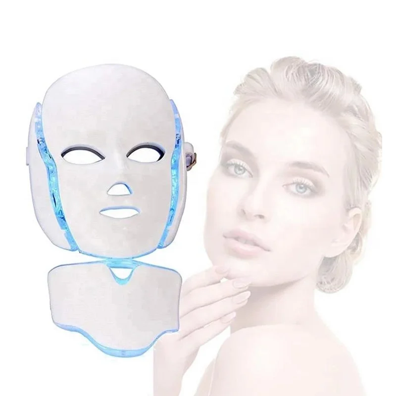 Newest Led Light Facial Mask Face Whitening Machine PDT Beauty Therapy 7 colors LED Mask with Neck, White,pink,gold
Newest Led Light Facial Mask Face Whitening Machine PDT Beauty Therapy 7 colors LED Mask with Neck, White,pink,gold
