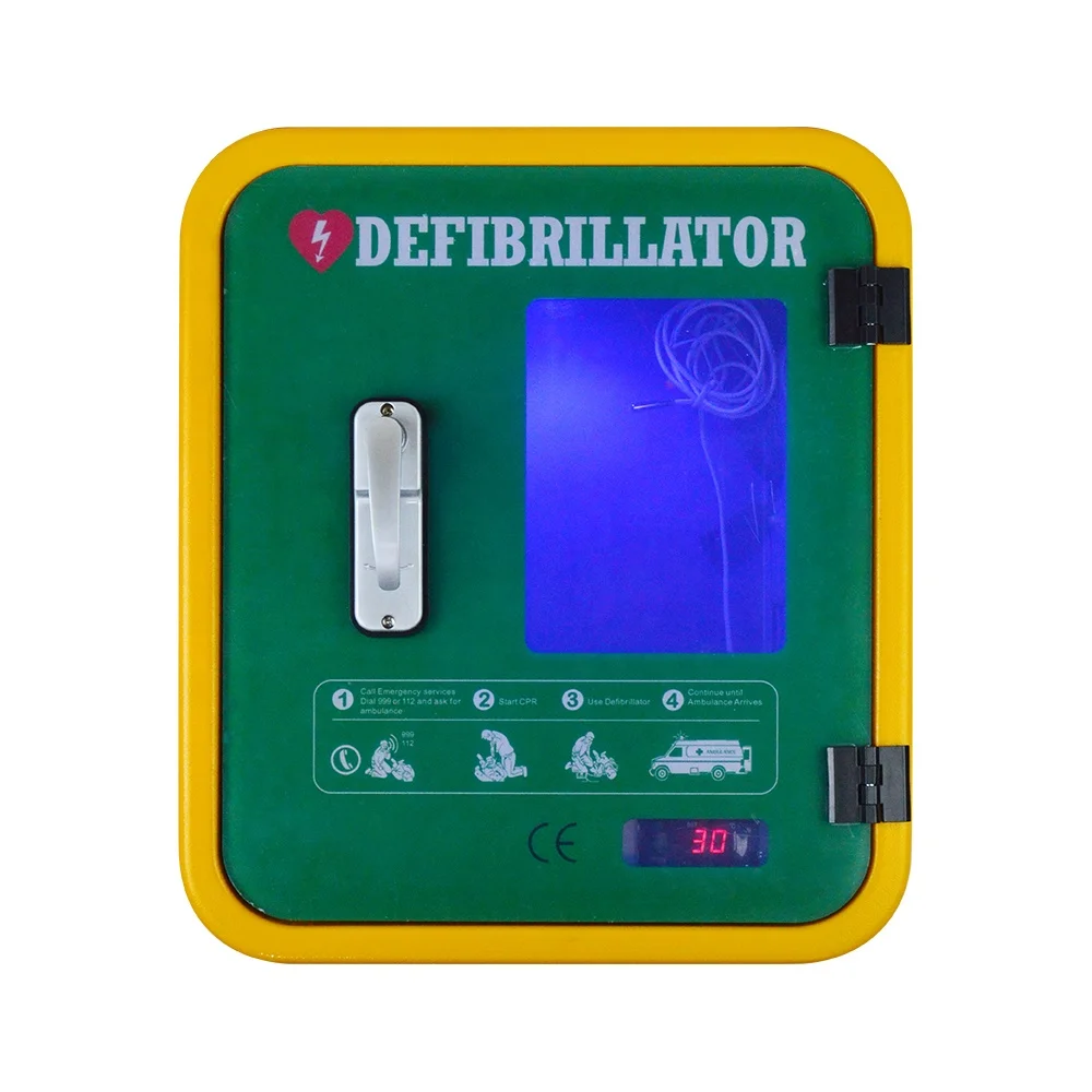 New Design Customized Plastic Wall Mounted Aed Cabinet For Outdoor