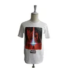 Professional 100% cotton white custom short sleeve printed wholesale t-shirt for men