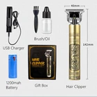 Professional Men Hair Trimmer Rechargeable Electric Shaver Beard Shaving Machine Mens Hair Clippers
