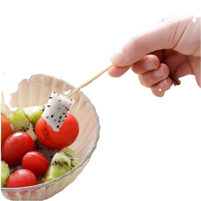 Toothpicks Food Cake Fruit Bamboo Toothpick Disposable Environmentally Friendly Portable Toothpick String
Toothpicks Food Cake Fruit Bamboo Toothpick Disposable Environmentally Friendly Portable Toothpick String