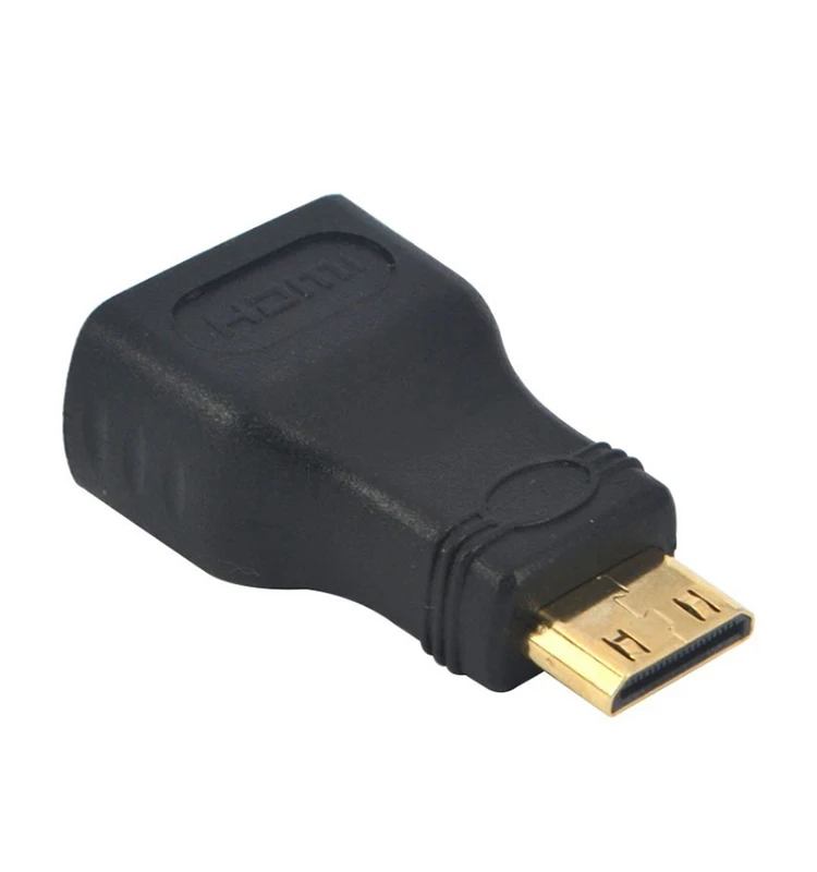 1080p Mini Male HDMI To Standard HDMI Female Extension Adapter Converter - ANKUX.COM