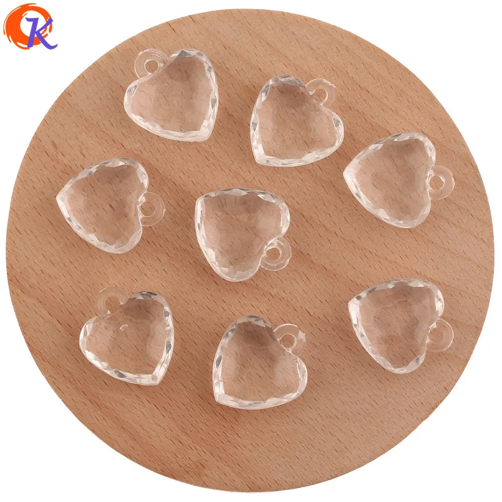 Loose Beads Cordial Design 20x22mm 250Pcs Acrylic Bead Jewelry Accessories Hand Made DIY Making Heart Shape Clear Beads Earrin
Loose Beads Cordial Design 20x22mm 250Pcs Acrylic Bead Jewelry Accessories Hand Made DIY Making Heart Shape Clear Beads Earrin