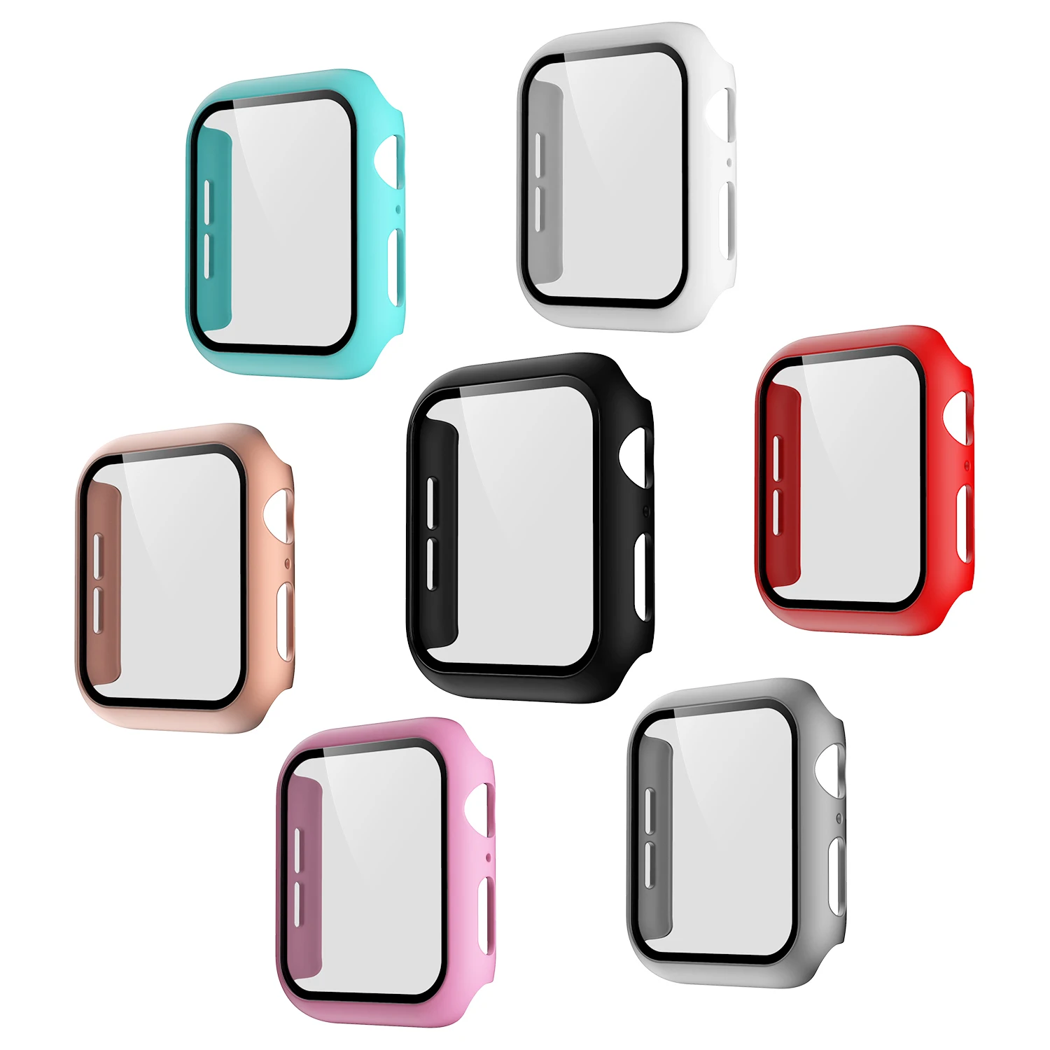 Case for Apple Watch Band Case Strap 42 mm 38 mm Watchband 40 mm 44 mm Tempered Glass Cover for Apple Watch Series 6 SE 5 4, 7 colors
Case for Apple Watch Band Case Strap 42 mm 38 mm Watchband 40 mm 44 mm Tempered Glass Cover for Apple Watch Series 6 SE 5 4, 7 colors