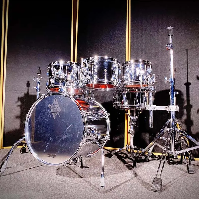 Hot popular new model mirror series 5 pieces metal drum set for hot sale professional design OEM logo
Hot popular new model mirror series 5 pieces metal drum set for hot sale professional design OEM logo