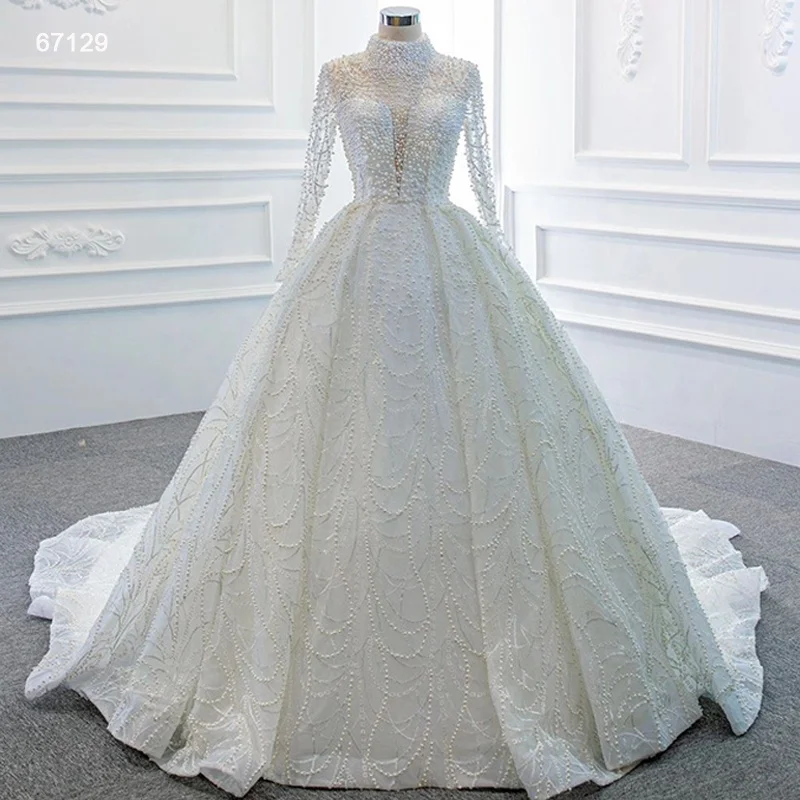 Jancemebr ARSM67129 elegant long sleeve luxury high neck muslim beading crystal wedding gown wedding dress
Jancemebr ARSM67129 elegant long sleeve luxury high neck muslim beading crystal wedding gown wedding dress
