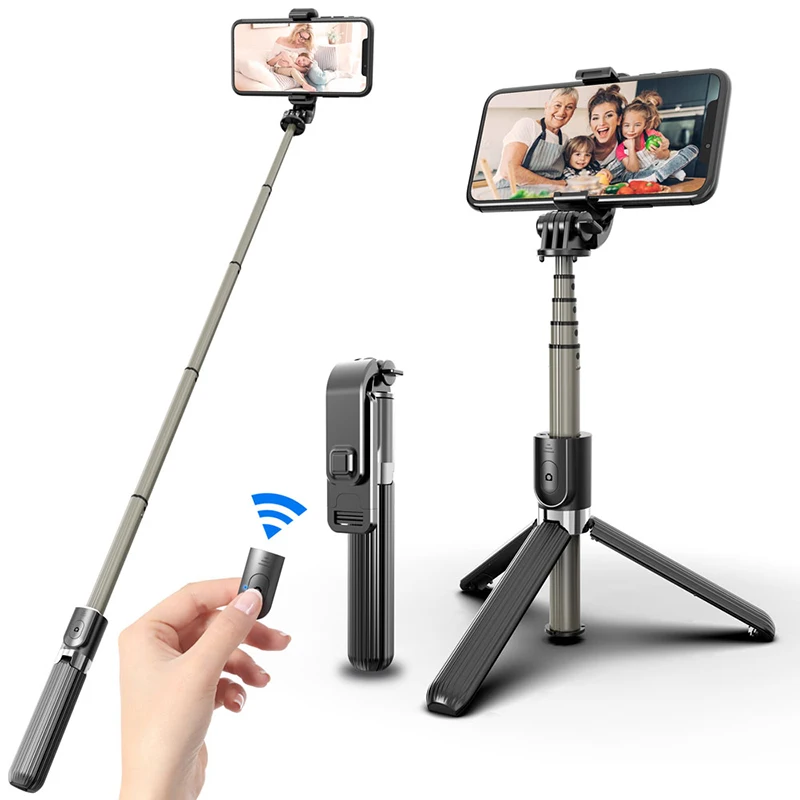 Wireless Remote Selfie Stick Portable Lightweight Mini Aluminum Alloy Tripod Phone Selfie Stick For Phone CameraL03, Black, white
Wireless Remote Selfie Stick Portable Lightweight Mini Aluminum Alloy Tripod Phone Selfie Stick For Phone CameraL03, Black, white