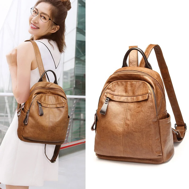 2019 custom pu leather bag vintage travel anti theft backpack for girls women backpacks, Brown,black or custom
2019 custom pu leather bag vintage travel anti theft backpack for girls women backpacks, Brown,black or custom
