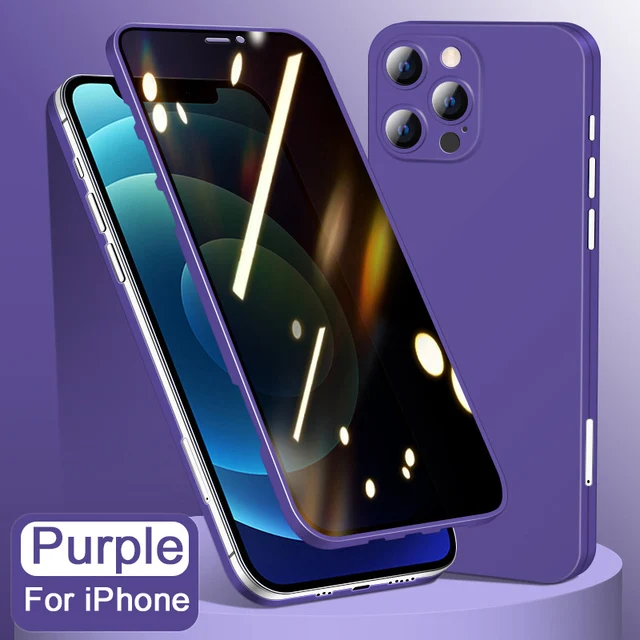 360 Full Cover Protection Case for iPhone 13 Pro Max with Privacy Screen Protector, Black, blue, green, red, purple..
360 Full Cover Protection Case for iPhone 13 Pro Max with Privacy Screen Protector, Black, blue, green, red, purple..