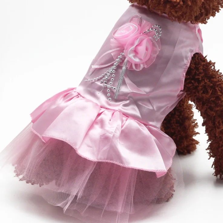 New Pet Small Dog Clothes Bow Teddy Bichon Casual Princess Clothing Cute Princess Dress
New Pet Small Dog Clothes Bow Teddy Bichon Casual Princess Clothing Cute Princess Dress