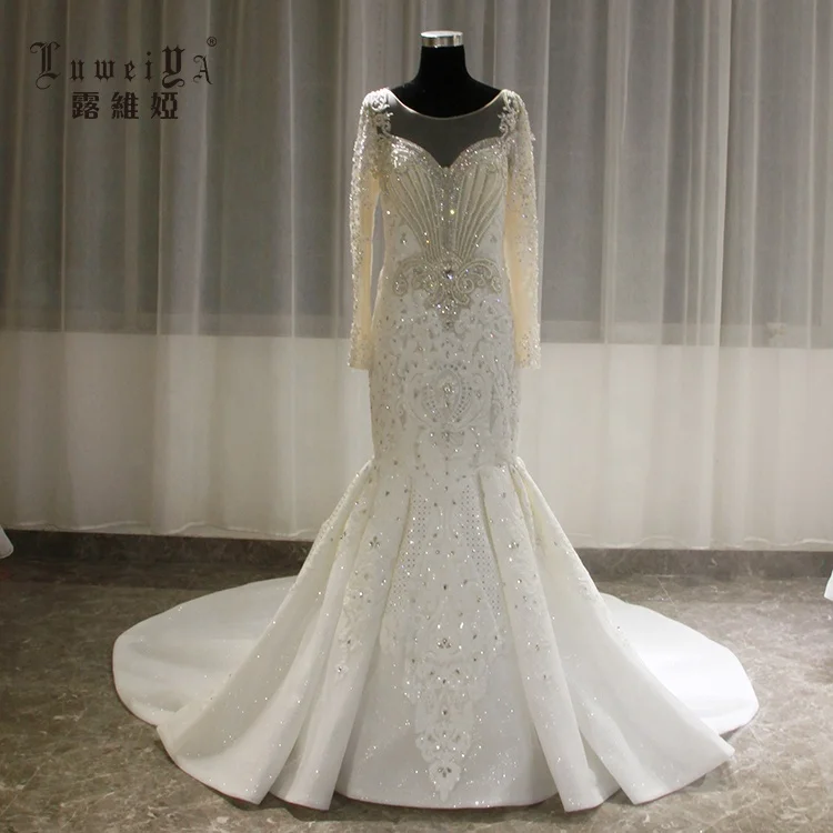 Luxury Crystal Wedding Dresses Turkey Istanbul Guangzhou
