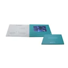 Customized screen brochure Party Invitation 7.0inch 5.0inch 4.3inch Greeting Card video folder with lcd screen