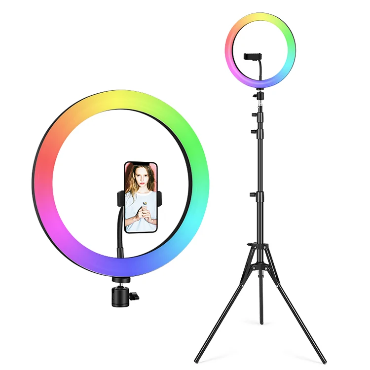 2021 Hot Amazon 10 Inch Photographic Professional Studio Video Makeup Selfie Rgb Ring Light Set
2021 Hot Amazon 10 Inch Photographic Professional Studio Video Makeup Selfie Rgb Ring Light Set