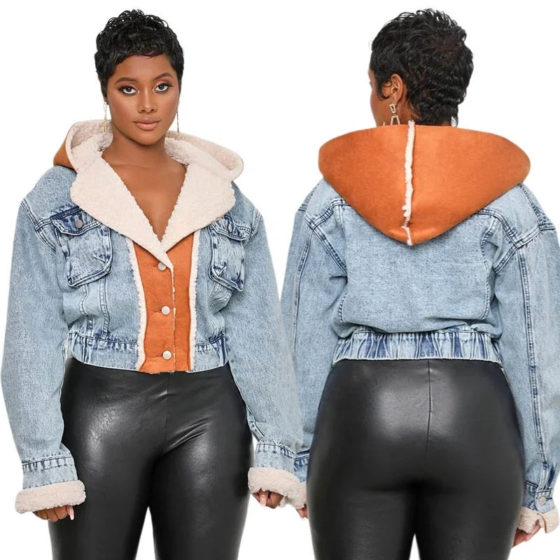Winter fleece denim jackets with hoodies stitching plus fur denim jacket loose large size jean fur jacket denim hooded coats 5XL
Winter fleece denim jackets with hoodies stitching plus fur denim jacket loose large size jean fur jacket denim hooded coats 5XL