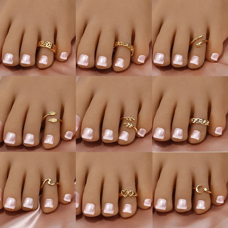 Creative Summer Beach Jewelry Foot Ring Copper-plated 18K Gold Plated Foot Ring Open-ended Tail Adjustable Toe Ring
Creative Summer Beach Jewelry Foot Ring Copper-plated 18K Gold Plated Foot Ring Open-ended Tail Adjustable Toe Ring