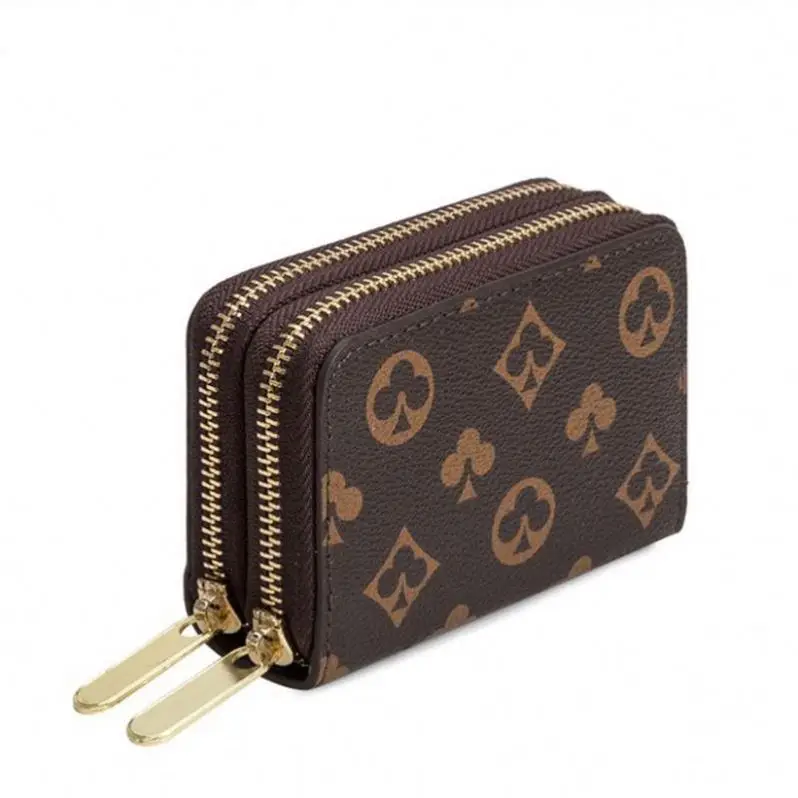 High Quality Women Double Layers Zipper Wallet Card Key Holder Purse 22A, Brown flower, black flower, white plaid, black plaid, brown plaid
High Quality Women Double Layers Zipper Wallet Card Key Holder Purse 22A, Brown flower, black flower, white plaid, black plaid, brown plaid