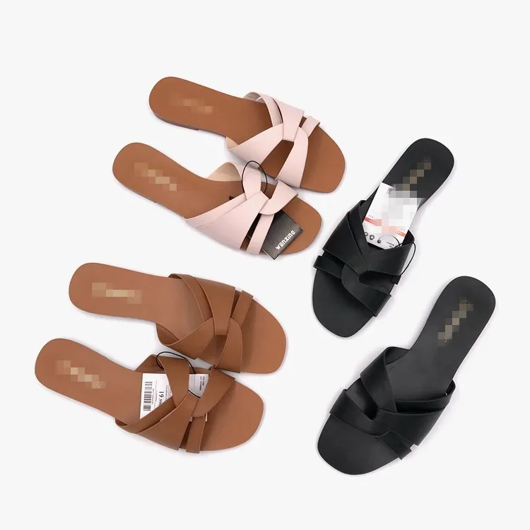 New fashion design ladies open toe anti-slip flat casual slipper sandal shoes, As photo
New fashion design ladies open toe anti-slip flat casual slipper sandal shoes, As photo
