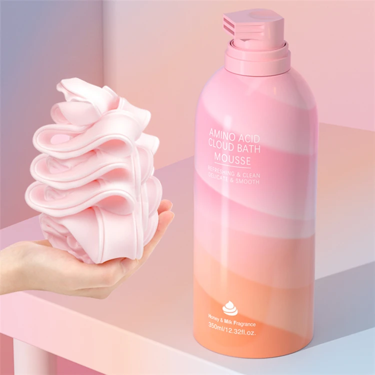 OKANEN Beautiful Lighten Skin Shower Gel Milk Bath Mousse Foam Amino Acid Body Wash OEM
OKANEN Beautiful Lighten Skin Shower Gel Milk Bath Mousse Foam Amino Acid Body Wash OEM