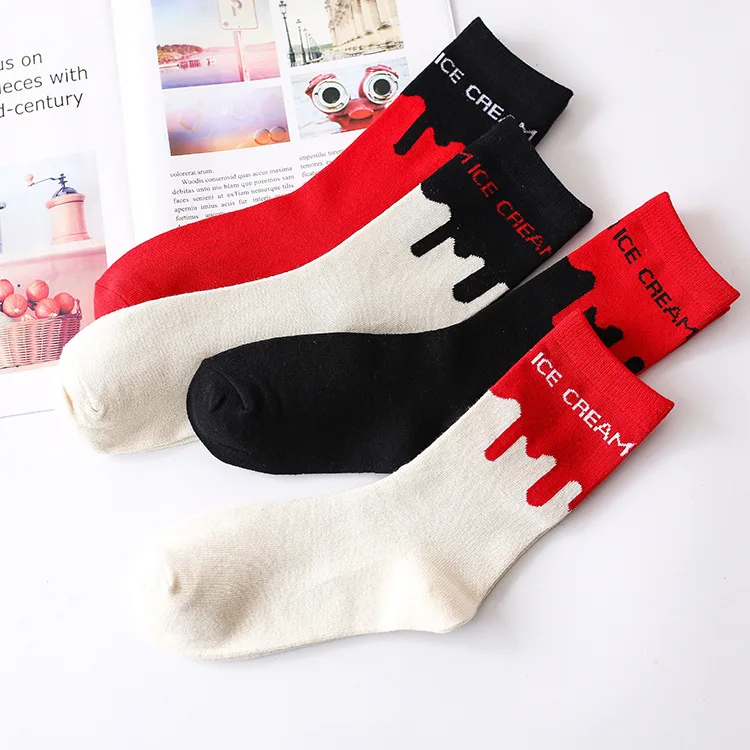 WIIPU 2020 new street style wild letter socks fashion cartoon ice cream ladies tube socks ladies college socks
WIIPU 2020 new street style wild letter socks fashion cartoon ice cream ladies tube socks ladies college socks