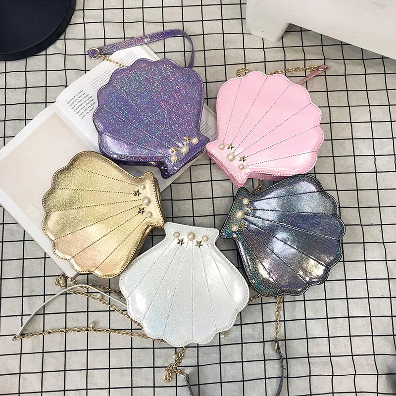 Laser Shiny Colorful Shell Bag Fashion Creative Beach Tourist Attractions Souvenir Pearl Shell Sling Shoulder Messenger Bag
Laser Shiny Colorful Shell Bag Fashion Creative Beach Tourist Attractions Souvenir Pearl Shell Sling Shoulder Messenger Bag