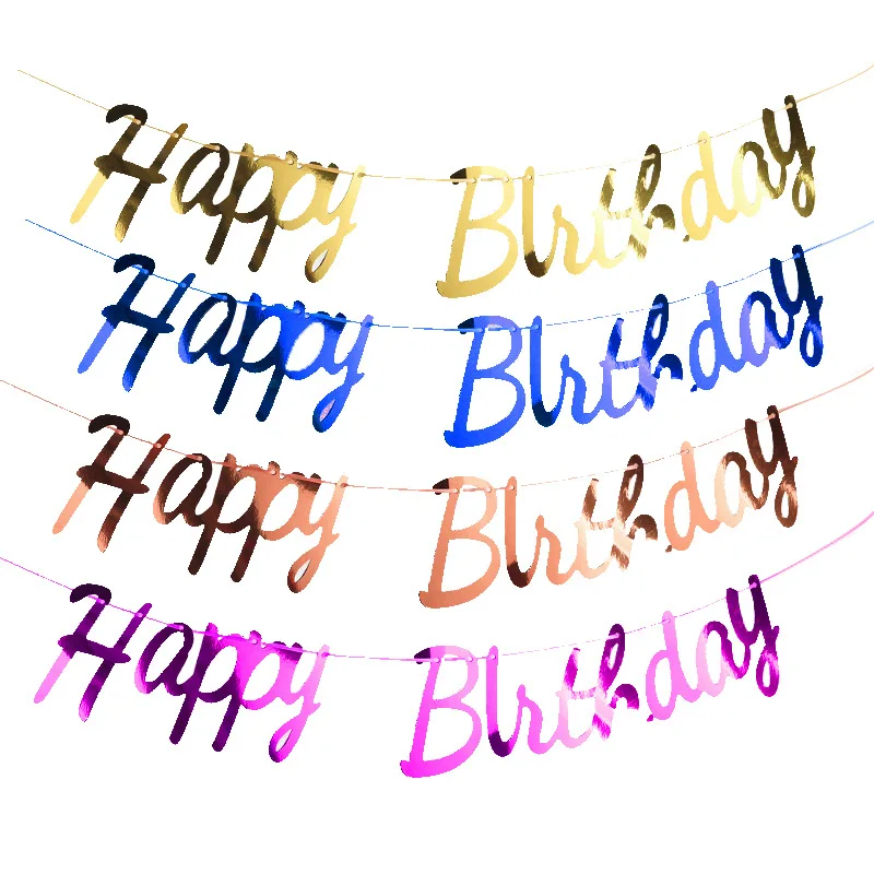Indoor and outdoor children adult birthday proposal party decoration letter pull flag banner hanging strip dress up supplies, 5 color
Indoor and outdoor children adult birthday proposal party decoration letter pull flag banner hanging strip dress up supplies, 5 color