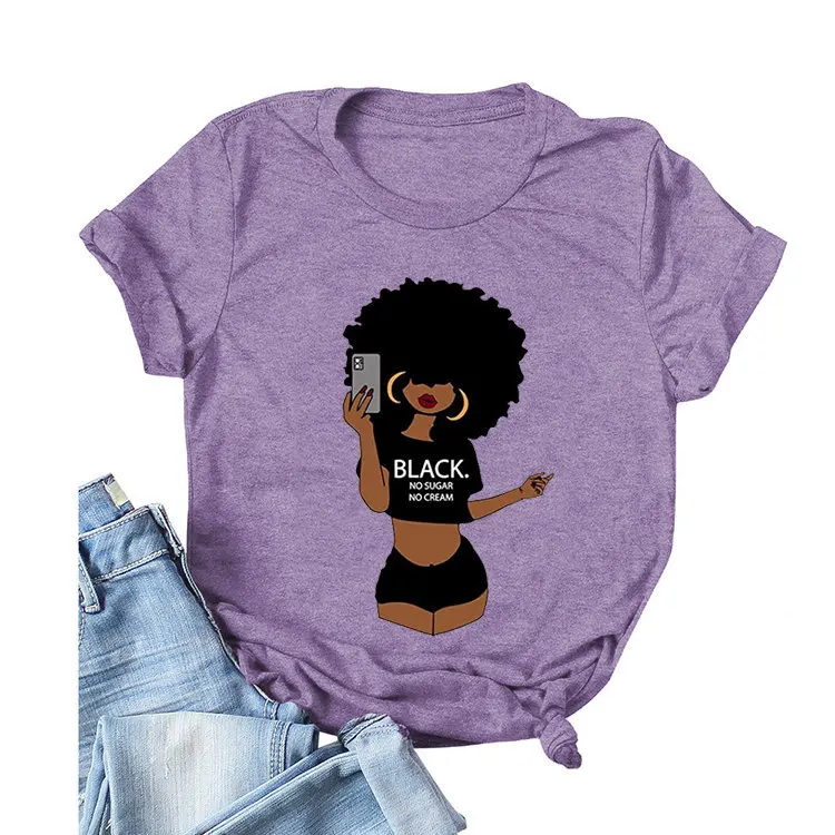 Black No Sugar Women T Shirt Optional Color T Shirt Printing T Shirt For Women, Black,white,bule,yellow,green,ect
Black No Sugar Women T Shirt Optional Color T Shirt Printing T Shirt For Women, Black,white,bule,yellow,green,ect