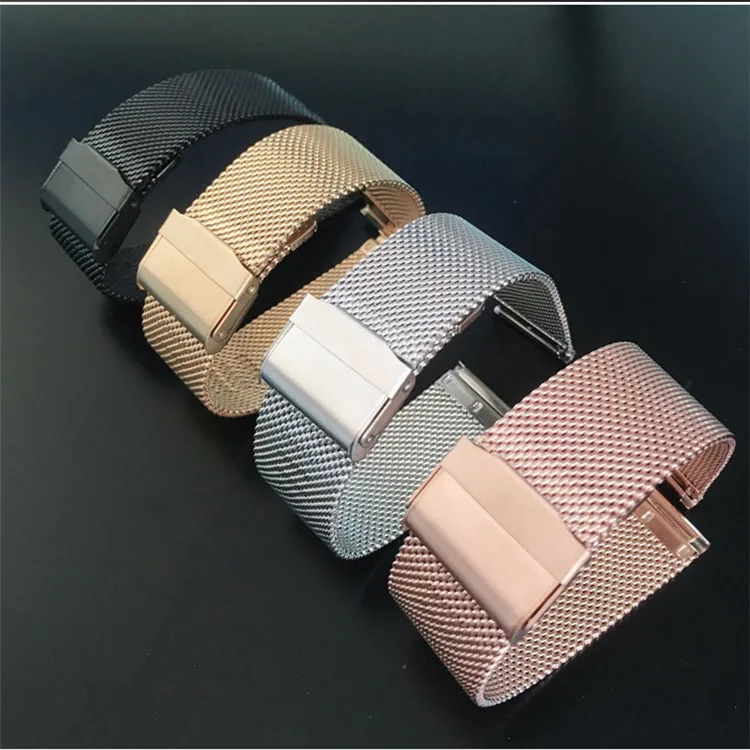 12/14/16/18/20/22mm Stainless Steel Watch Band Straight End Bracelet Mesh Buckle Watch Strap 4 Colors Shellhard Drop Shiping, Choose
12/14/16/18/20/22mm Stainless Steel Watch Band Straight End Bracelet Mesh Buckle Watch Strap 4 Colors Shellhard Drop Shiping, Choose
