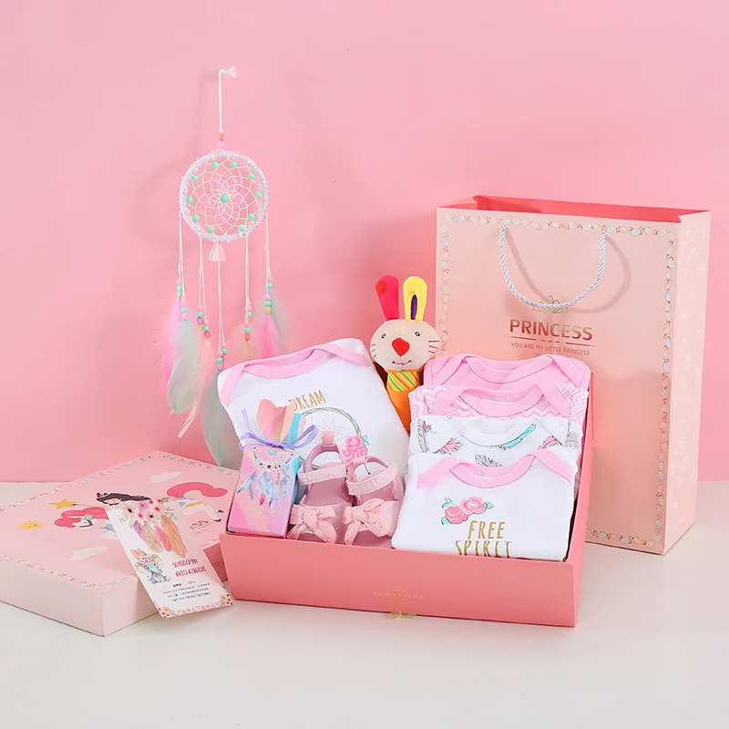 Newborn Princess Gift Box Spring and Autumn Newborn Girl Baby Clothes Full Moon Gift High-end Baby Set Box Newborn, Pink
Newborn Princess Gift Box Spring and Autumn Newborn Girl Baby Clothes Full Moon Gift High-end Baby Set Box Newborn, Pink