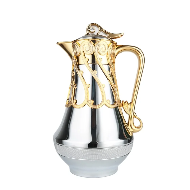 1.0L HIGH QUALITY NICE DESIGN METAL BODY TEA POT COFFEE POT WATER JUG WITH GLASS LINE
1.0L HIGH QUALITY NICE DESIGN METAL BODY TEA POT COFFEE POT WATER JUG WITH GLASS LINE