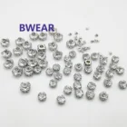 High Quality Sew Dresses 8mm Rhinestone Silver/Gold Fashion Crystal Bead,Claw Crystal