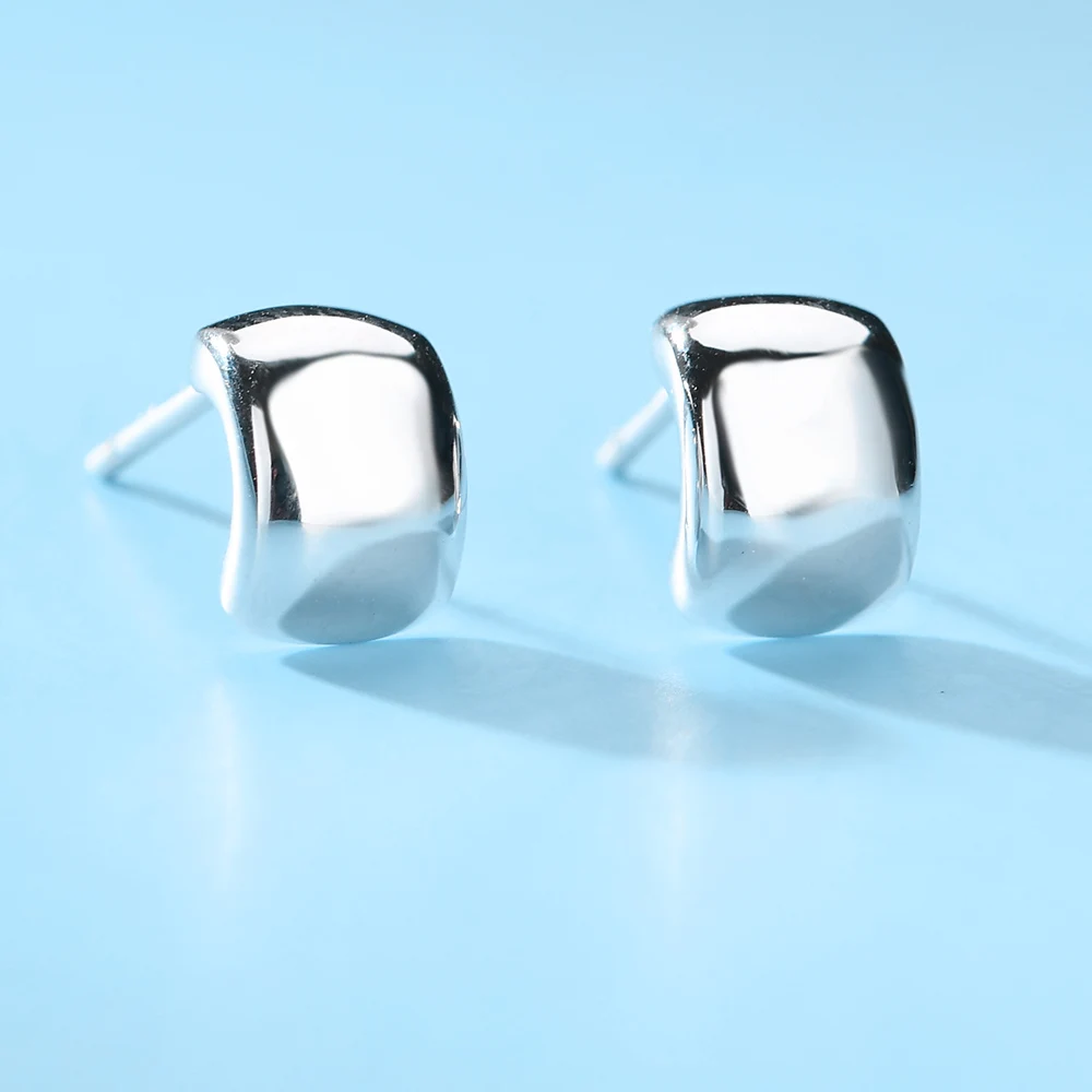 Arete Geometric 925 Sterling Silver Jewelry Classic Thick Minimalist Small Plain Stud Earrings For Women Orecchino
Arete Geometric 925 Sterling Silver Jewelry Classic Thick Minimalist Small Plain Stud Earrings For Women Orecchino