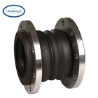 SS304 flange rubber expansion joint double sphere flexible joint