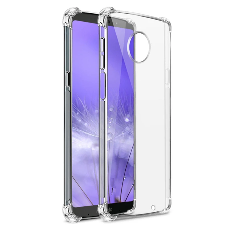 

Shockproof Transparent Soft TPU phone Cover Case For Motorola MOTO G8 G6 Play G7 Power Z3 E5 Play G5S G5 G4 E5 E4 G6 G7 G8 Plus