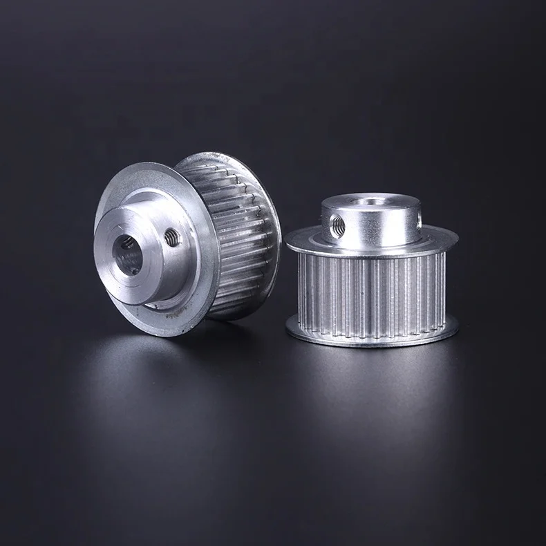 Customized low price aluminium timing pulley gt2 pulley 80 140t