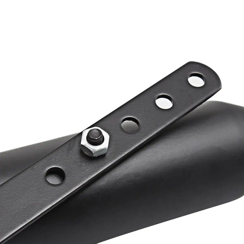 Motorcycle Short Exhaust Muffler Pipe Silencer For Harley Cafe Racer Chopper Bobber Custom Applications