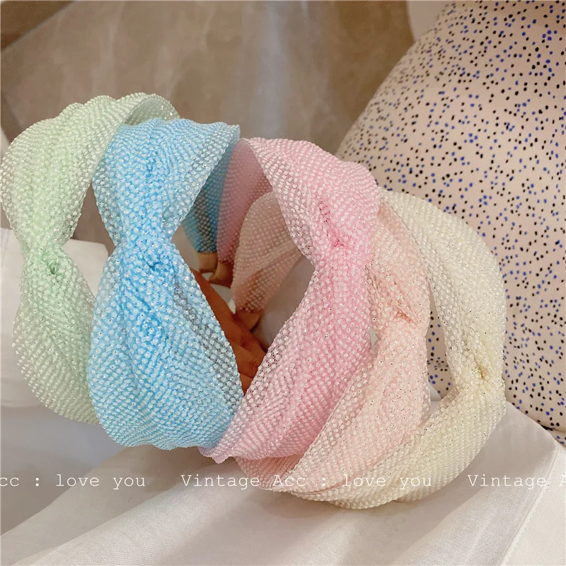 New Korean wind INS wind color hair hoop candy color pearl sequins popular hair hoop female, Picture shows
New Korean wind INS wind color hair hoop candy color pearl sequins popular hair hoop female, Picture shows