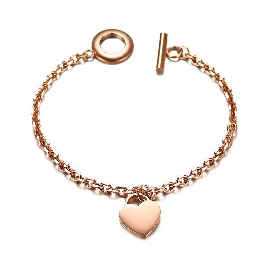 Wholesale Ladies Charm Bracelets With Heart Stainless Steel Friendship Bracelets For Women
Wholesale Ladies Charm Bracelets With Heart Stainless Steel Friendship Bracelets For Women