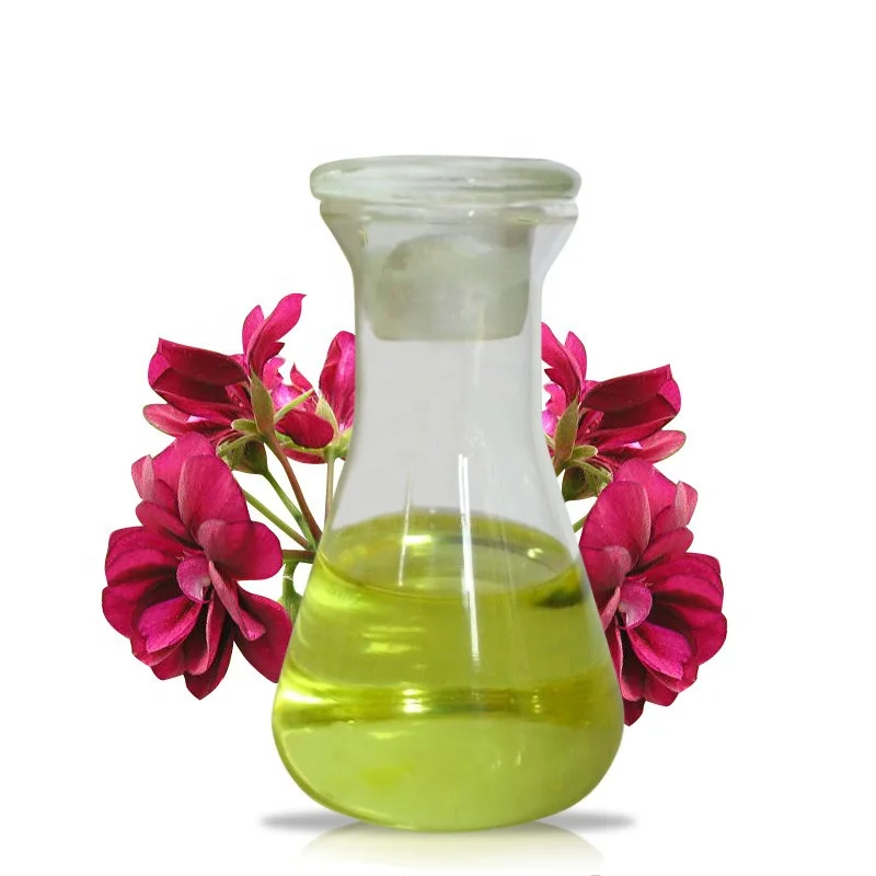 Certified 100% Pure Organic Geranium Essential Oil Food Grade, Colorless or pale green geranium
Certified 100% Pure Organic Geranium Essential Oil Food Grade, Colorless or pale green geranium
