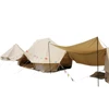 Factory price family 8 person safari emperor tent carp fishing bell tent