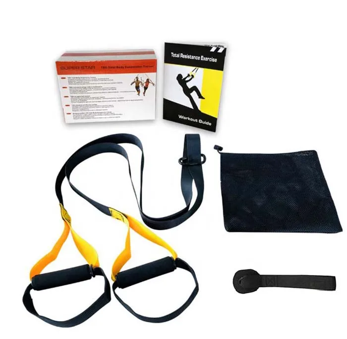 home gym fitness suspension trainer straps exercise adjustable strength training bands with handles
home gym fitness suspension trainer straps exercise adjustable strength training bands with handles
