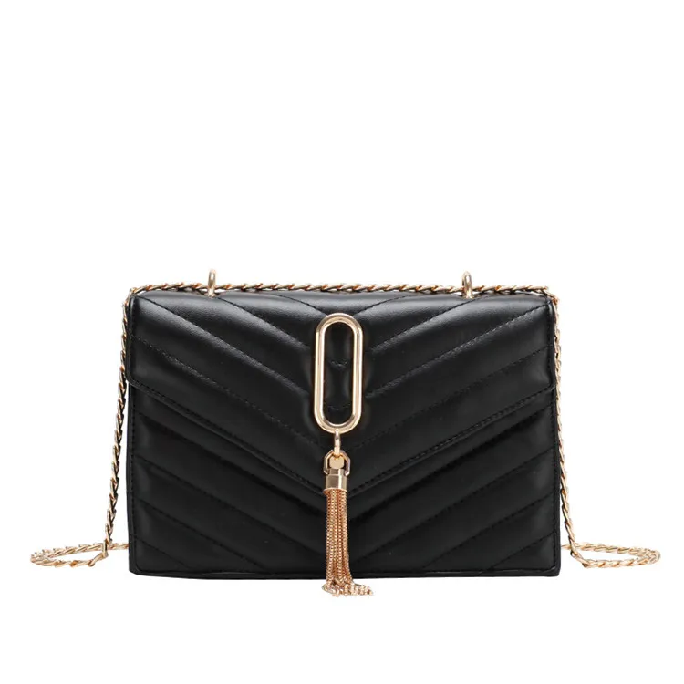 AZB450 Ready to Ship Fashion Women Daily Handbags Ladies PU Leather Chain Bag Shoulder bag Tassel Crossbody Bag, As the photo, various color available
AZB450 Ready to Ship Fashion Women Daily Handbags Ladies PU Leather Chain Bag Shoulder bag Tassel Crossbody Bag, As the photo, various color available