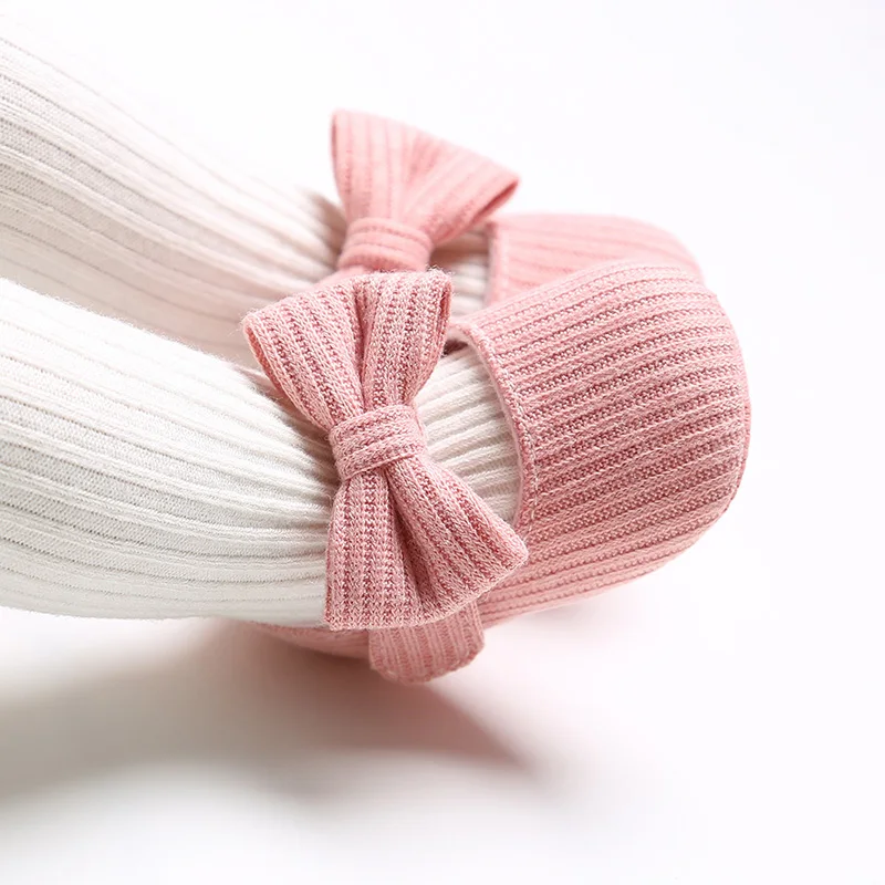 Knitted Bowknot Baby Shoes Cotton Newborn Toddler First Walkers Soft Sole Non Slip Spring Autumn Infant Baby Girl Shoes For Kids
Knitted Bowknot Baby Shoes Cotton Newborn Toddler First Walkers Soft Sole Non Slip Spring Autumn Infant Baby Girl Shoes For Kids