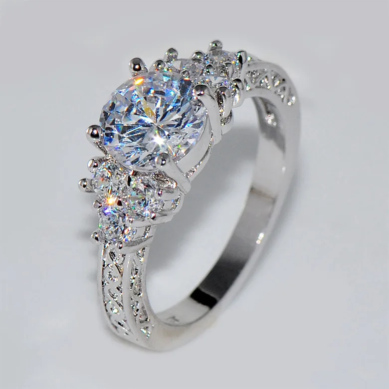 ROMANTIC Wholesale high quality zircon silver solitaire engagement wedding diamond rings, Silver,gold,rose gold
ROMANTIC Wholesale high quality zircon silver solitaire engagement wedding diamond rings, Silver,gold,rose gold