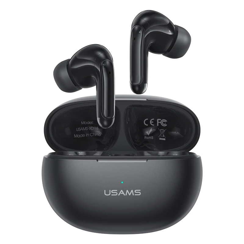 USAMS Hot Selling Bluetooth 5.3 Stereo Wireless Earbuds TWS Earphone Wireless Headphone Sport Earphones
USAMS Hot Selling Bluetooth 5.3 Stereo Wireless Earbuds TWS Earphone Wireless Headphone Sport Earphones