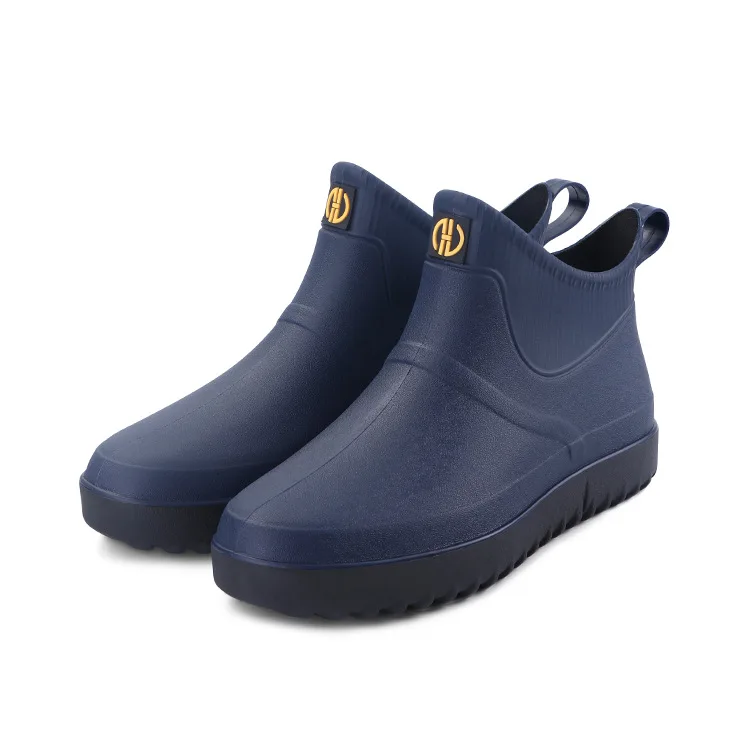 New fashion waterproof non-slip men's rain shoes short tube work fishing rain boots car wash water shoes fashion gluing shoes, Green
New fashion waterproof non-slip men's rain shoes short tube work fishing rain boots car wash water shoes fashion gluing shoes, Green