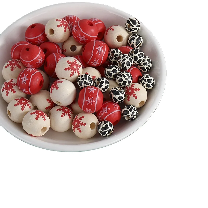 Hobbyworker Halloween Snowflake Printed Round Wooden Beads for Diy Jewelry Making, Picture
Hobbyworker Halloween Snowflake Printed Round Wooden Beads for Diy Jewelry Making, Picture