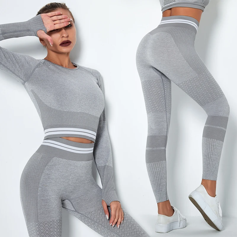 Ropa Deportiva Mujer Seamless Activewear Wear Anti Cellulite Legging Womens Fitness Apparel Conjuntos Deportivo De Yoga Sets
Ropa Deportiva Mujer Seamless Activewear Wear Anti Cellulite Legging Womens Fitness Apparel Conjuntos Deportivo De Yoga Sets