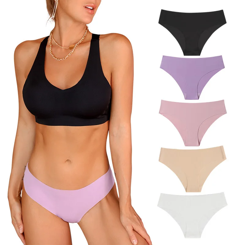 Wholesale High Quality Panties Women Seamless Underwear Stretch Tangas Daily Breath Culott Femme Women's Panties, 19colors
Wholesale High Quality Panties Women Seamless Underwear Stretch Tangas Daily Breath Culott Femme Women's Panties, 19colors