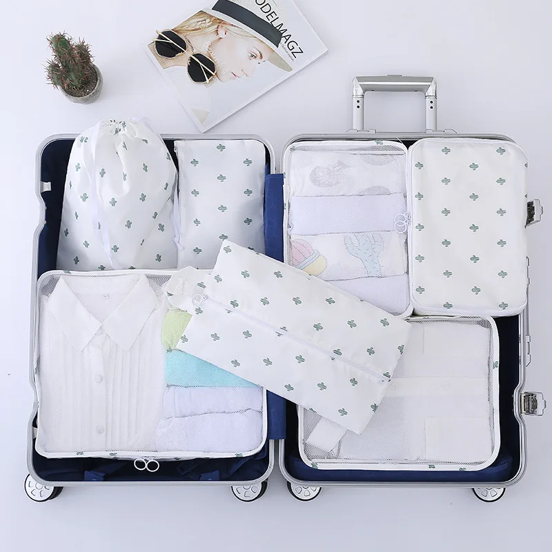 7 Pcs Travelling Storage Bag Set Luggage Organizer Travel Accessories Packing Cubes Set
7 Pcs Travelling Storage Bag Set Luggage Organizer Travel Accessories Packing Cubes Set